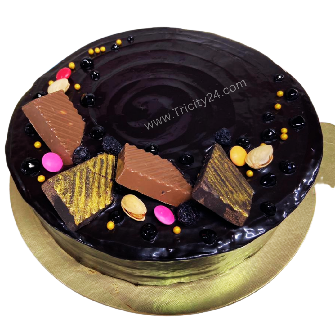 M296) Chocolate Gems Cake (Half Kg). – Tricity 24