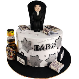 (M941)  Bottle Theme Cake (1 Kg).