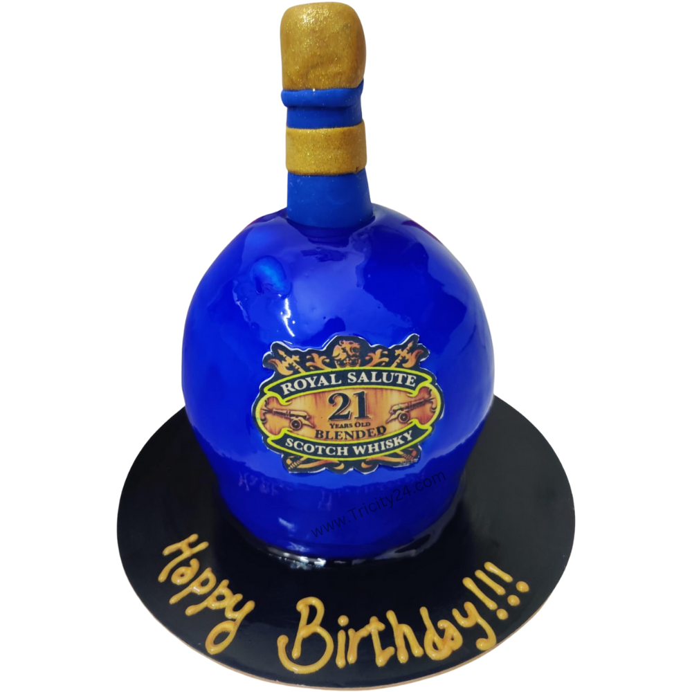 (M942)  Bottle Theme Cake (1 Kg).