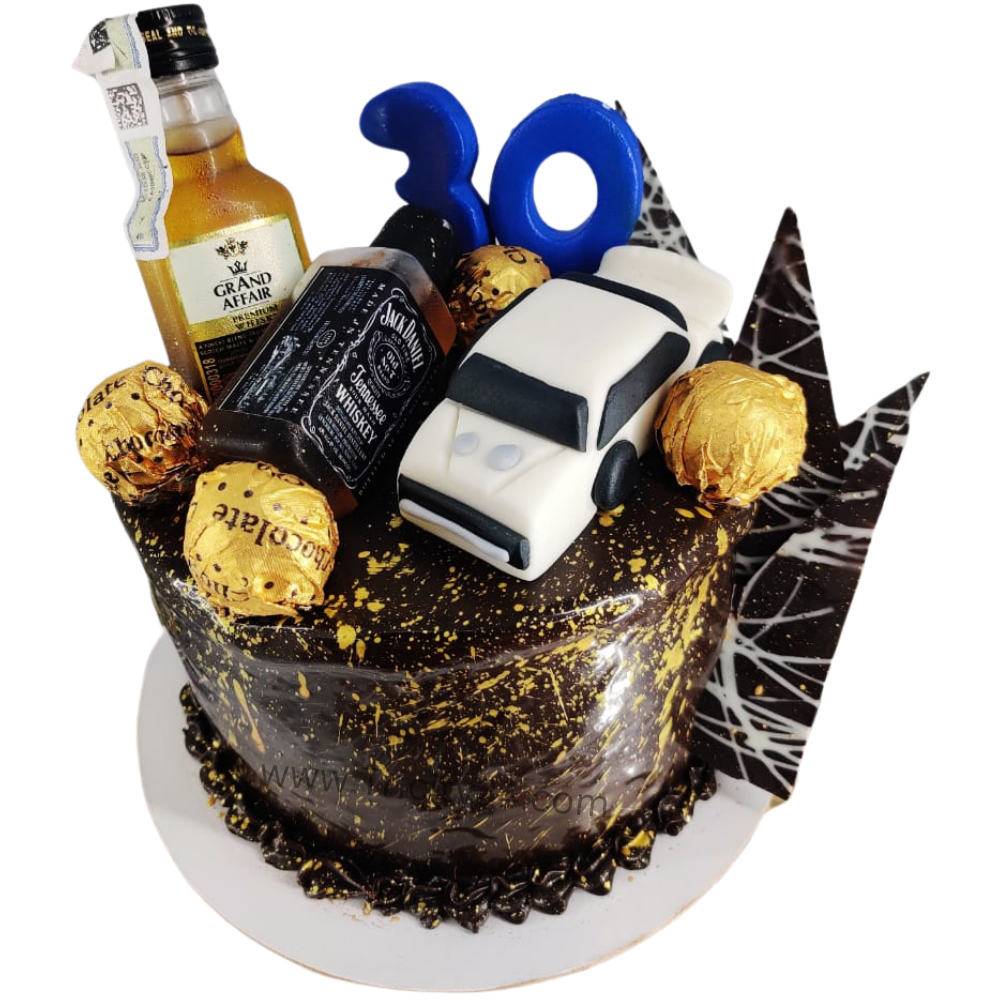 (M944) Bottle Theme Cake (1 Kg).