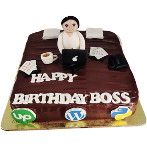 (M921) Corporate Theme  Cake (1 Kg).