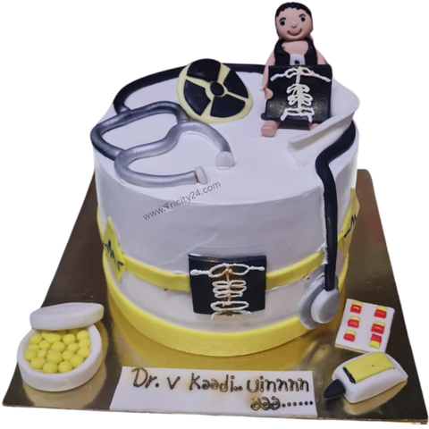 (M933) Doctor Theme Cake (1 Kg).