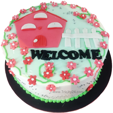 (M960) Welcome Home Theme Cake (1 Kg).