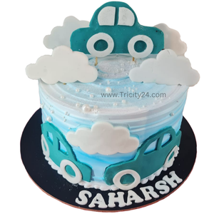 (M963) Car Theme Cake (1 Kg).