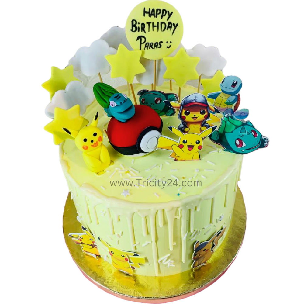 (M967)  Jungle Theme Cake (1 Kg)