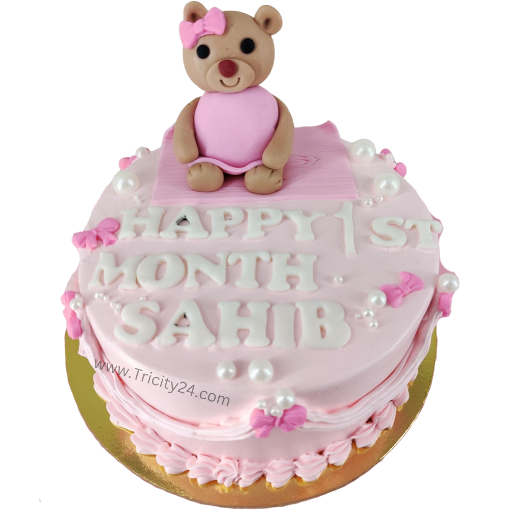 (M951) Teddy Theme Cake (1 Kg).