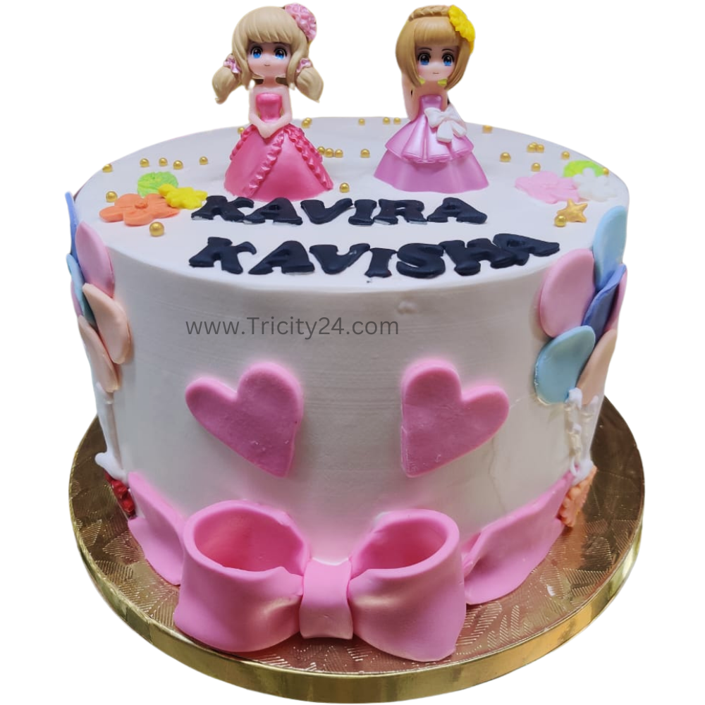 (M976) Customized Doll Cake (1 Kg)