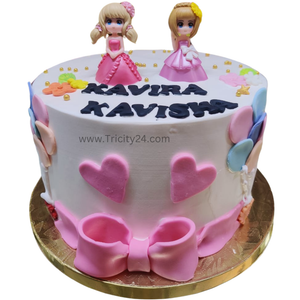 (M976) Customized Doll Cake (1 Kg)