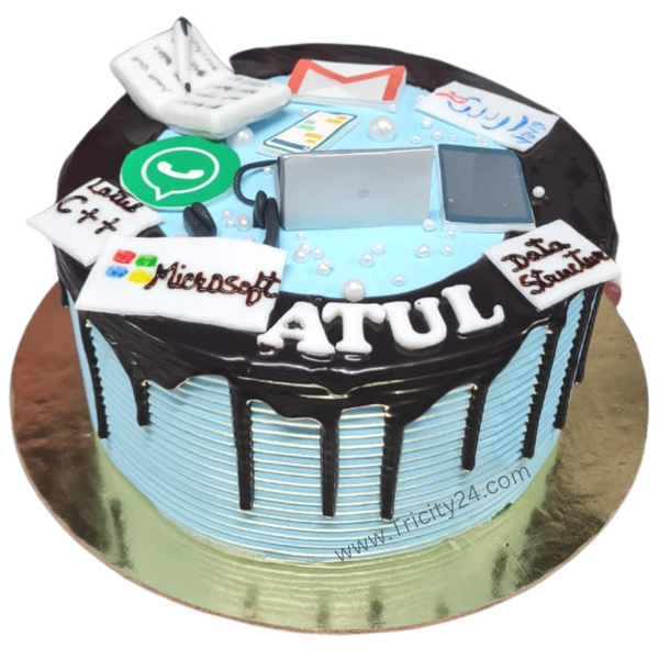 (M679) Customized Choclate Cake(1Kg)