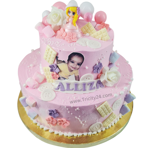 (M1027) Doll Theme Cake(2Kg)