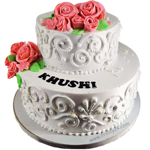 (M1030) Flower Theme Cake(2Kg)