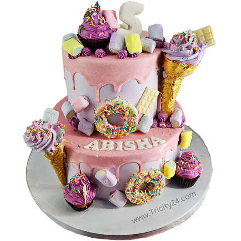 (M1032)  Ice Cream Cone Cake(2Kg)