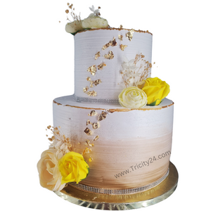 (M1045)  Flower Theme Cake(2Kg)