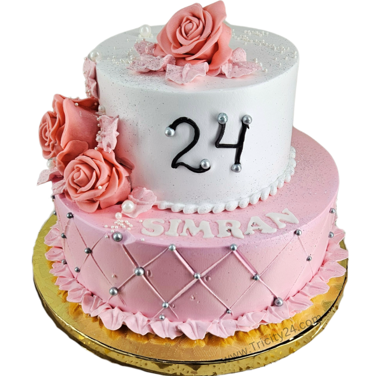 (M1046) Flower Theme Cake(2Kg)