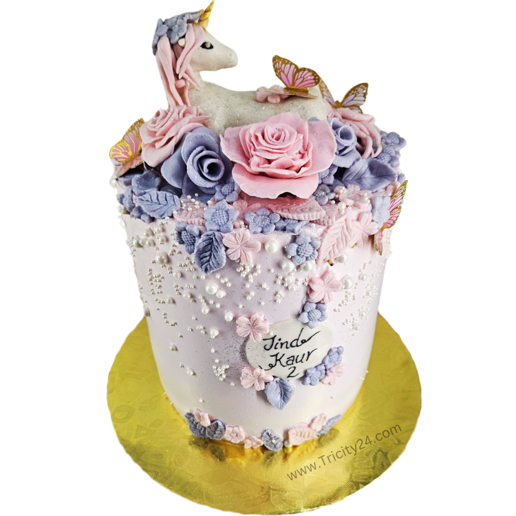 (M1082) Unicorn Theme Cake (1.5 Kg)