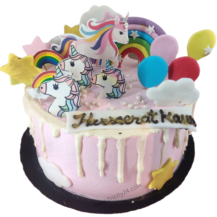 (M1102) Unicorn Theme Cake (1 Kg)
