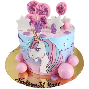 (M1105) Unicorn Theme Cake (1 Kg)
