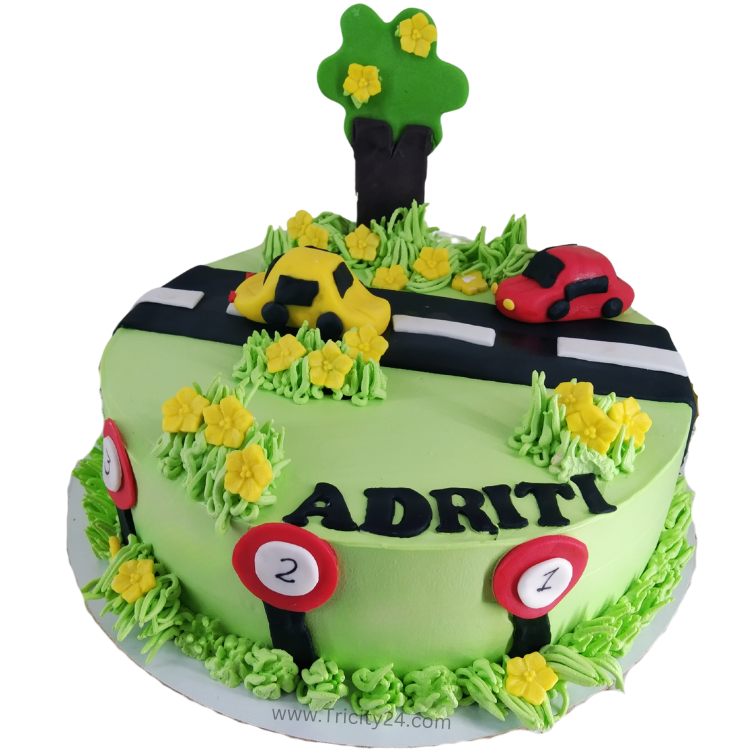 (M1108) Car Theme Cake (1 Kg)