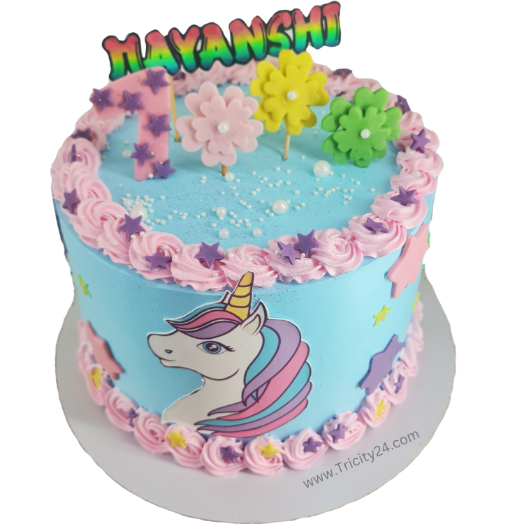 (M1123) Unicorn Theme Cake (1 Kg)