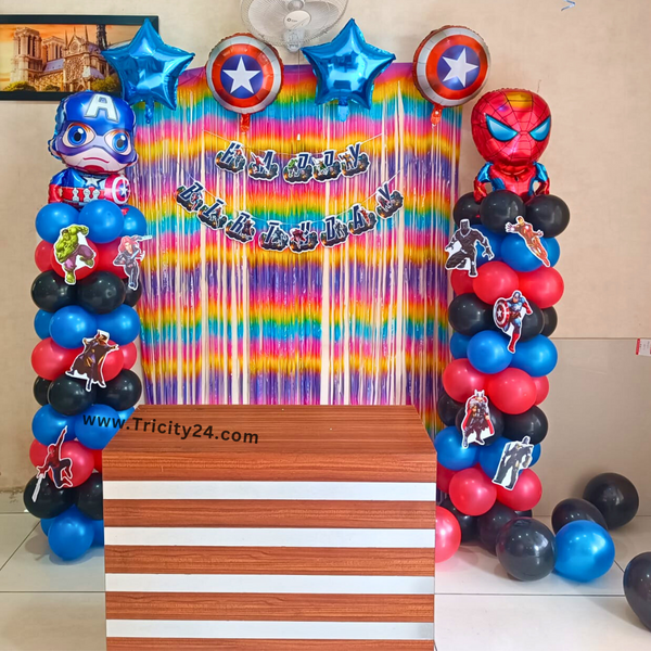 Birthday  Decoration in Hall (P628).