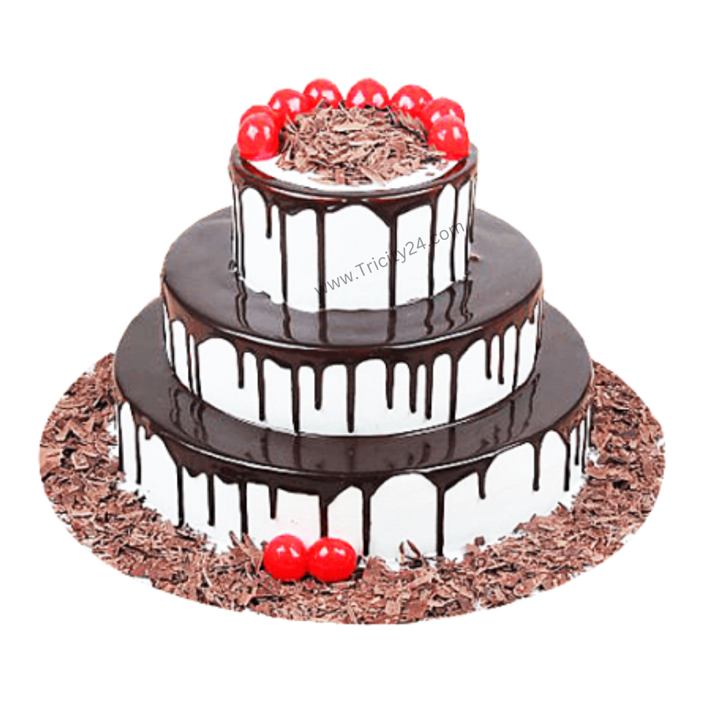 मेने कैसे बनाया,deliver किया Big 5 kg 3 tier Theme Cake .New Trending trick  for cake decoration. - YouTube
