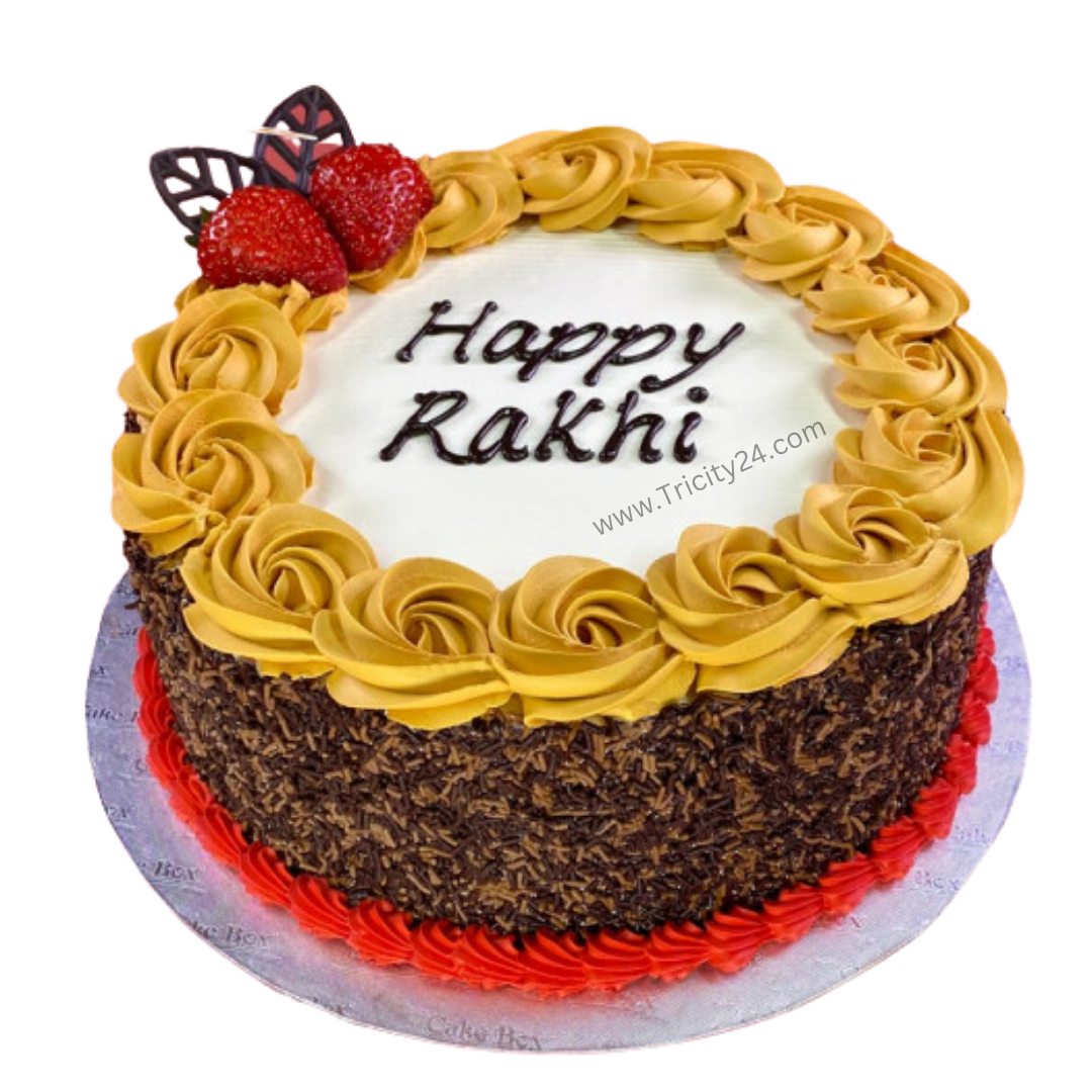 Rakhi With Cakes | Send Rakhi With Cake Online In India - FNP | Rakhi,  Happy rakhi, Rakhi gifts