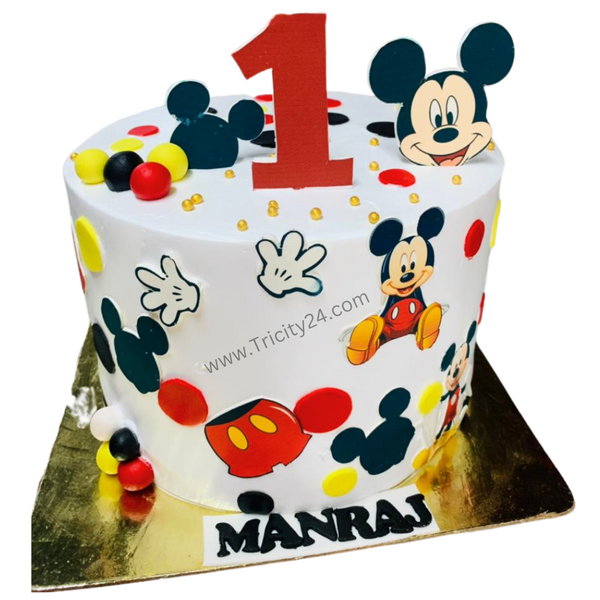 Mickey Mouse Cake | Mickey Mouse Birthday Cake - fnp.ae