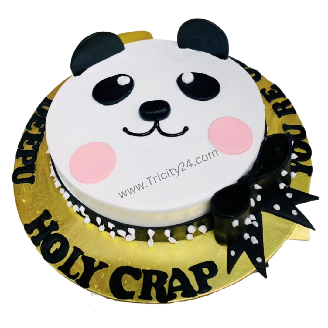Order Fondant Bamboo Panda Theme Cake Online, Price Rs.3845 | FlowerAura