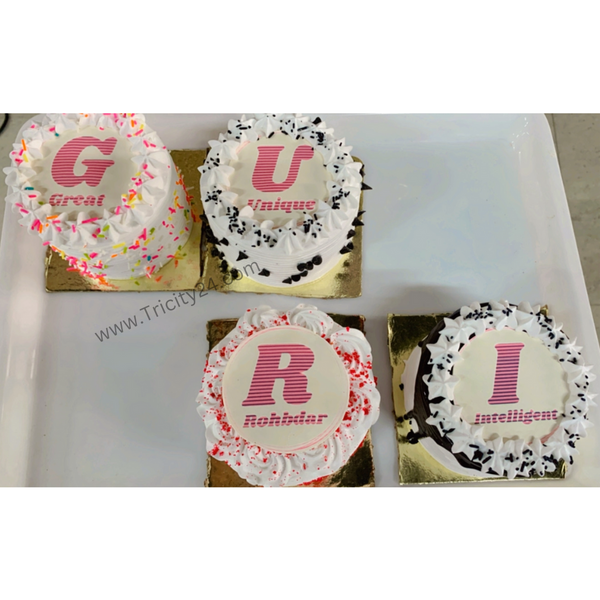 Birthday cards & Images - alphabet “R” cake | Facebook
