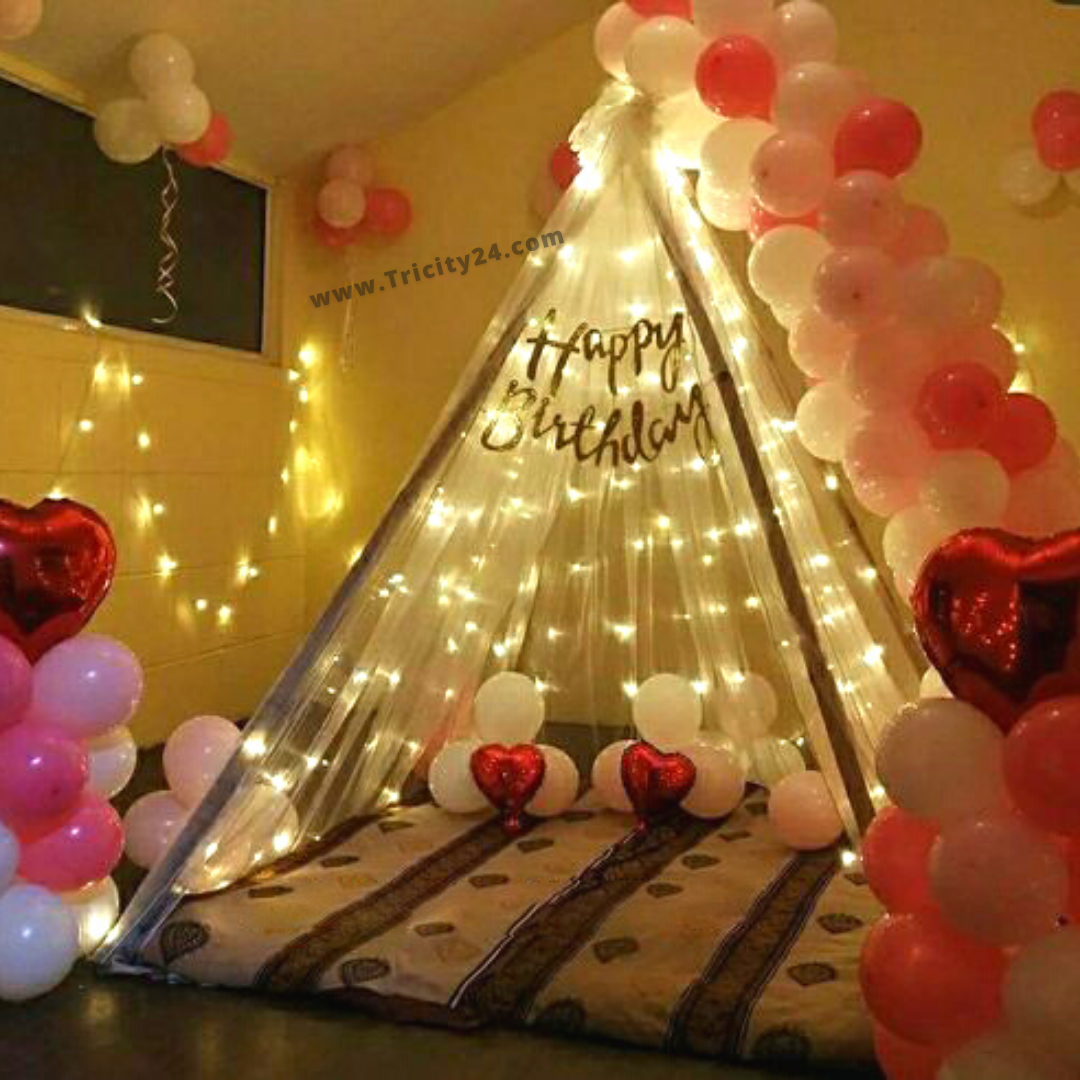 Birthday decoration ideas for husband at home online
