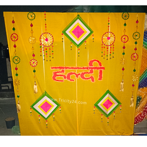 Haldi Ceremony Decoration (P488).