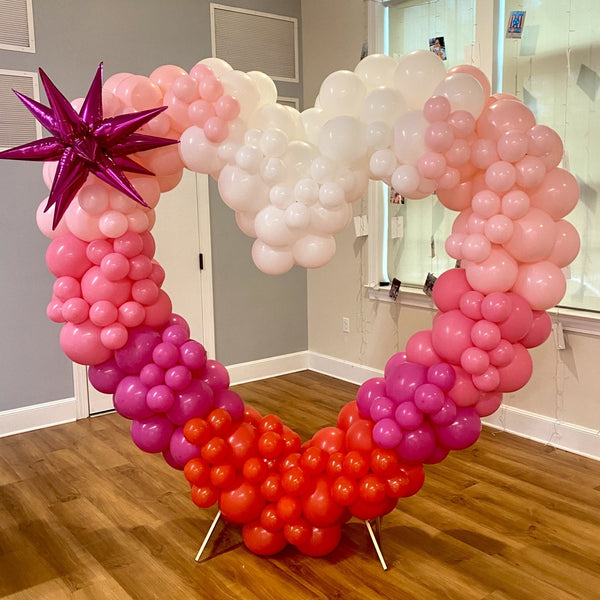 Heart Shaped Valentine Wedding Arch (Rental) R21