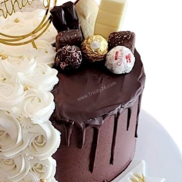 (M246) Customized Chocolate Cake (1 Kg).